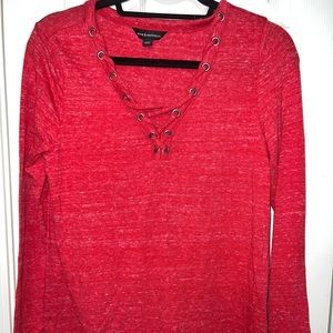 NWT long sleeve red shirt